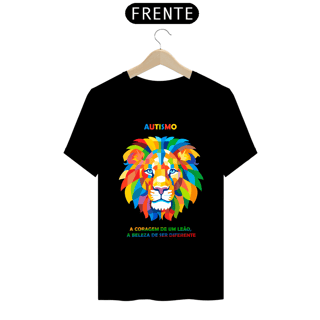 Nome do produto Masculina - Autismo - A coragem de um leão, a beleza de ser diferente (linha prime)