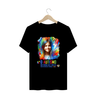 Nome do produto Plus Size - O autismo nos ensina que a beleza vem em infinitas formas e cores (linha quality)
