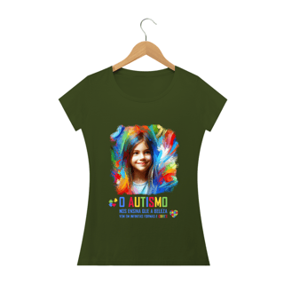 Nome do produto Feminina - O autismo nos ensina que a beleza vem em infinitas formas e cores (linha quality)