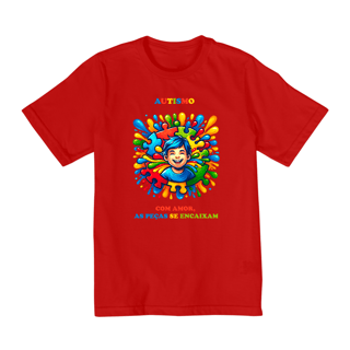 Nome do produto Infantil 2 a 8 anos - Autismo  - Com amor, as peças se encaixam (linha quality)