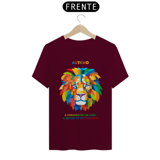 Nome do produto Masculina - Autismo - A coragem de um leão, a beleza de ser diferente (linha quality)