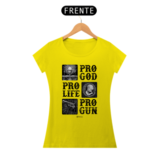 Nome do produto Pro God, Life, Gun (fem)