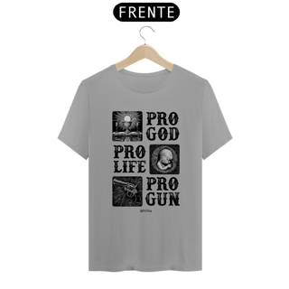 Nome do produto Pro God, Life, Gun