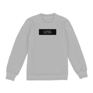 Nome do produto Moletom Fechado - Less