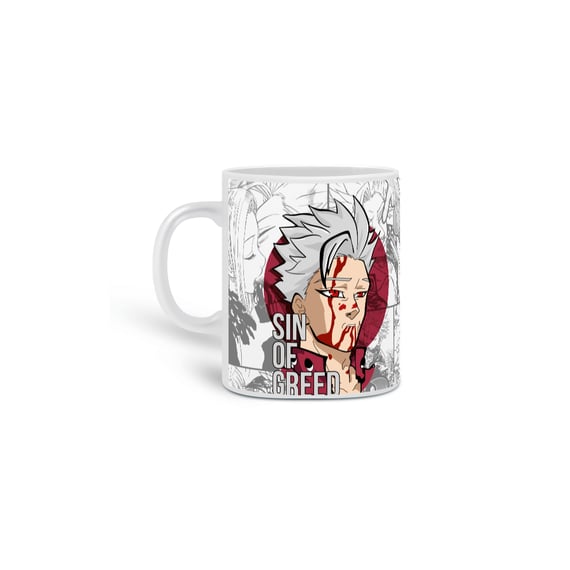 Caneca Seven Deadly Sins - Ban: Sirva-se da Imortalidade com Cada Gole