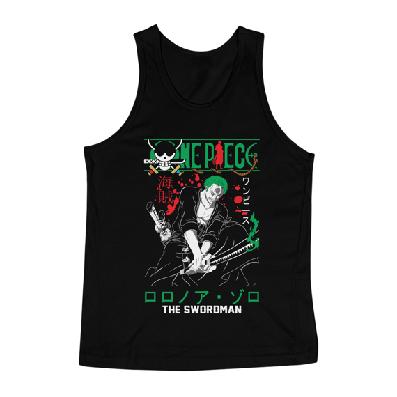 Regata One Piece - Zoro: Domine as Ondas como o Espadachim Indomável