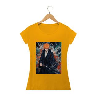 Nome do produtoCamiseta Feminina Ichigo Kurosaki II