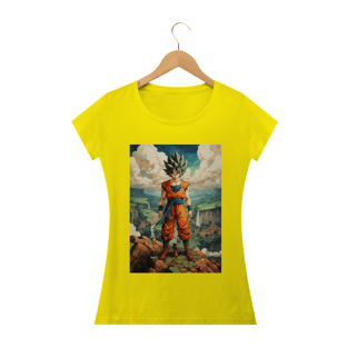 Nome do produtoCamiseta Feminina Goku 