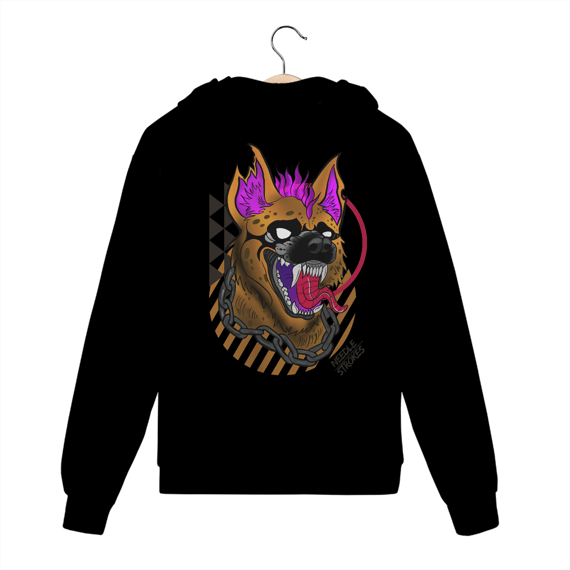 MOLETOM COM ZIPER - HIENA - NS