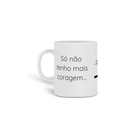 Caneca Coragem, o Cão Covarde