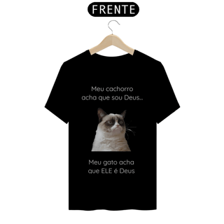 Camisa Gato é Deus