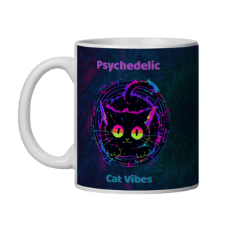 Nome do produto Gato Psicodélico