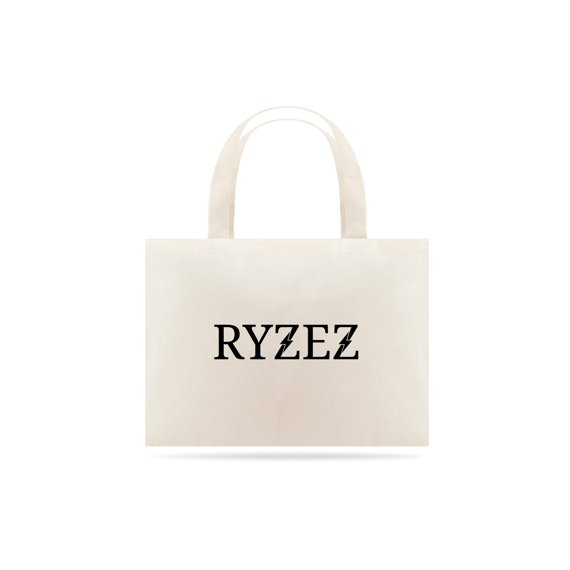 Ecobag Ryzez Estampa Preta