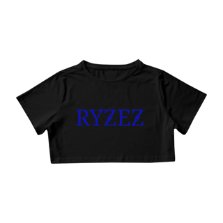 Nome do produto Cropped Ryzez Estampa Azul