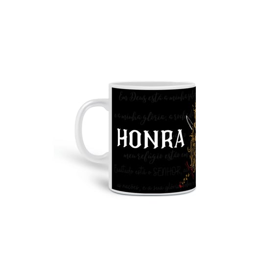 CANECA HONRA E GLÓRIA