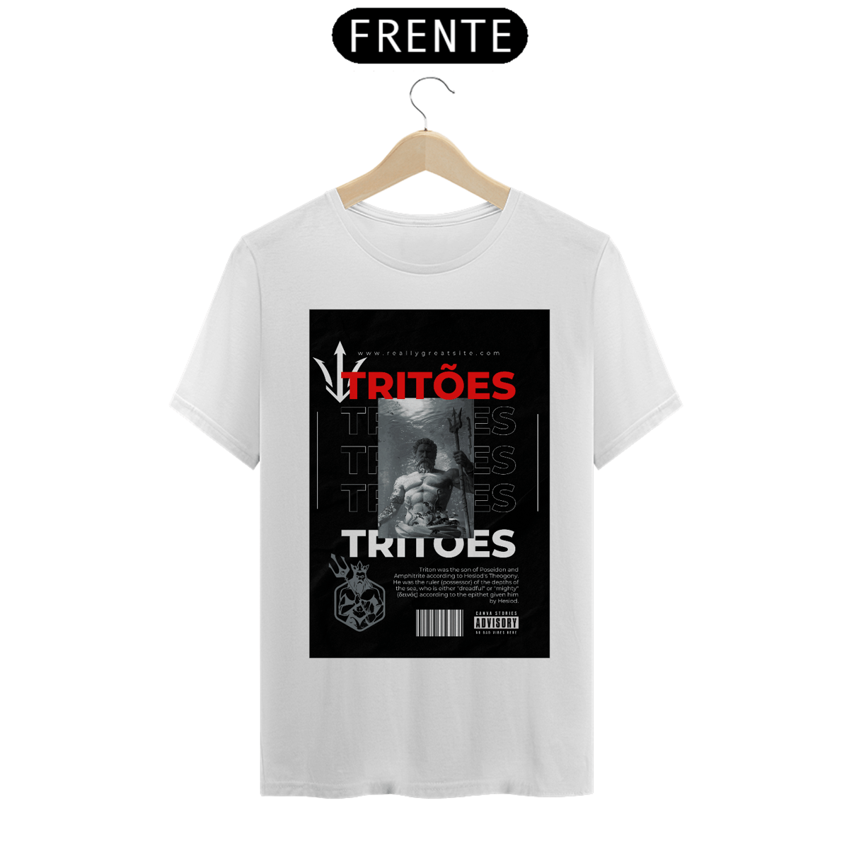 Nome do produto: Camisa Tritões - Tritão
