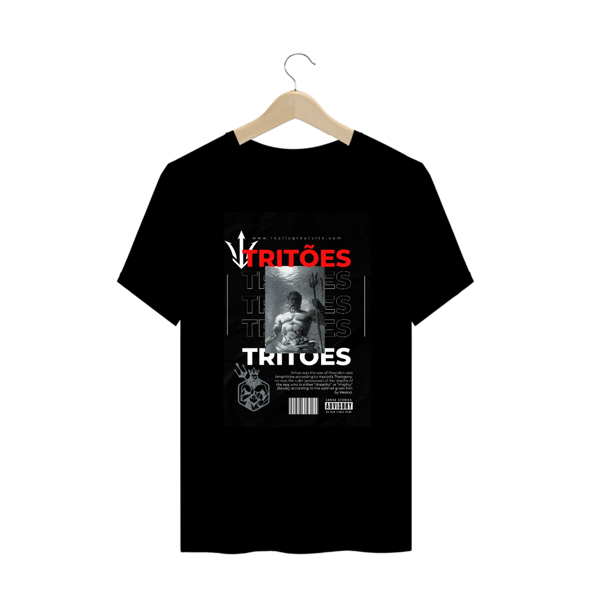 Nome do produto: Camisa Tritão - Plus Size