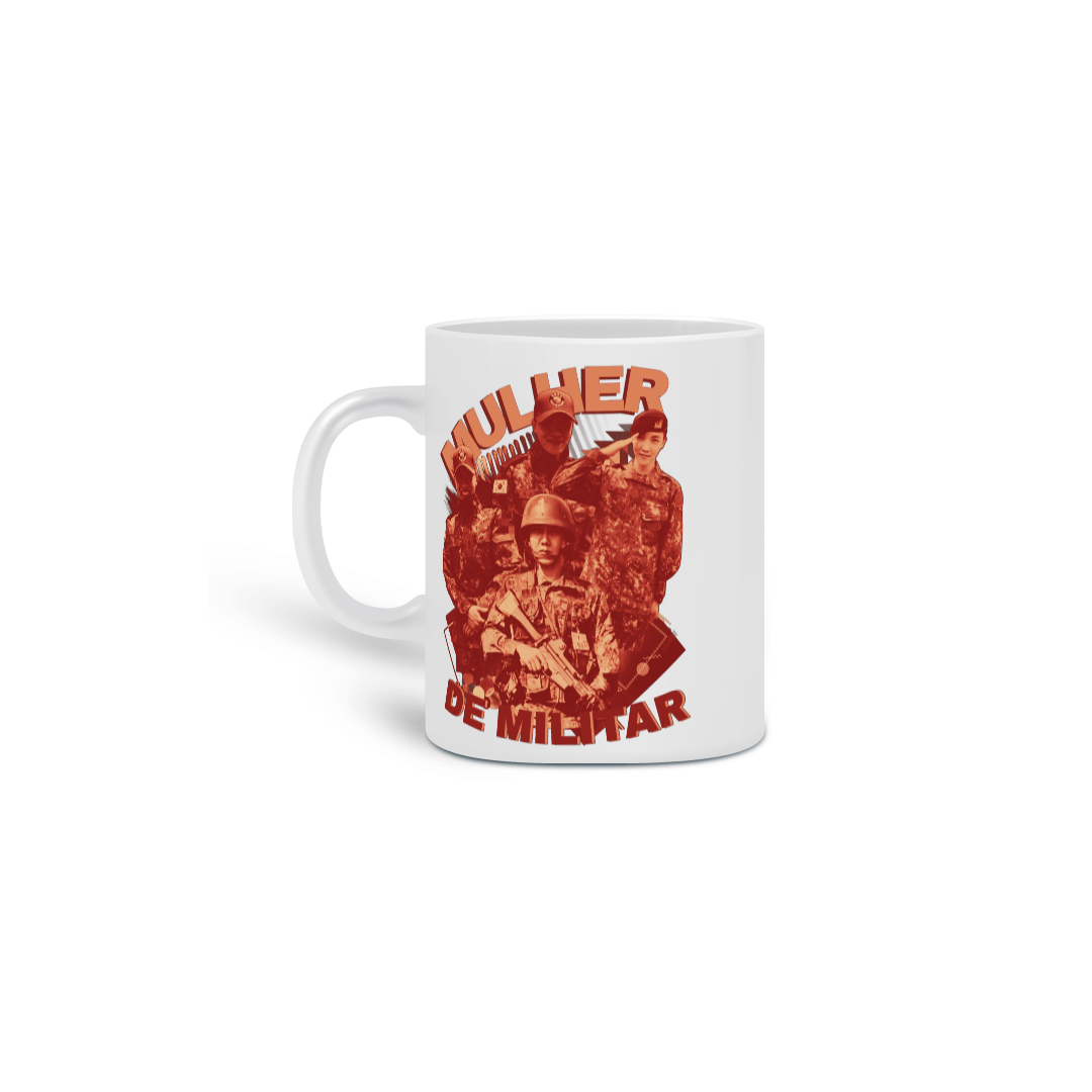 Nome do produto: Caneca Mulher de Militar - J-Hope