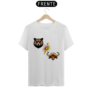 Nome do produto Camiseta Urso vs Touro Oficial