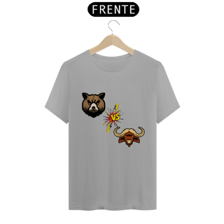 Nome do produto Camiseta Urso vs Touro Oficial