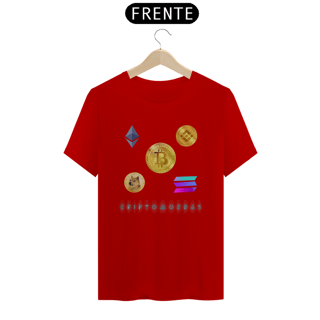 Nome do produto Camiseta Criptomoedas | Exclusiva 
