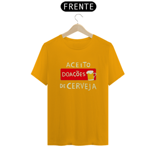 Nome do produto T-shirt Classic Unissex / Aceito Doações