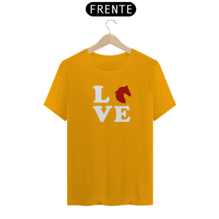 Nome do produto T-Shirt Classic Feminino / Love Horse