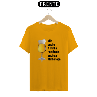 Nome do produto T-Shirt Classic Unissex / Paciência 