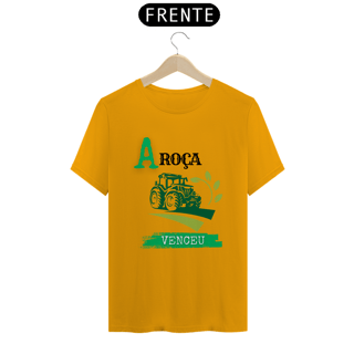 Nome do produto Camiseta T-Shirt Classic Unissex / A Roça Venceu 
