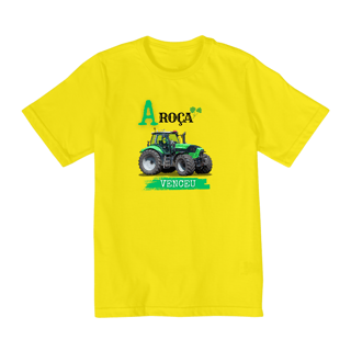 Nome do produto Camiseta Quality Infantil (10 a 14) / A Roça Vençeu