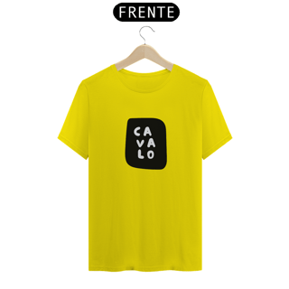 Nome do produto Camiseta T-Shirt Classic Unissex / Cavalo