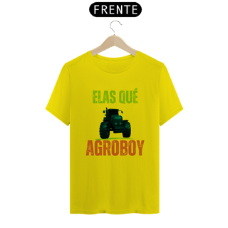 Nome do produto Camiseta T-Shirt Classic Masculino / Elas Que Agrobo