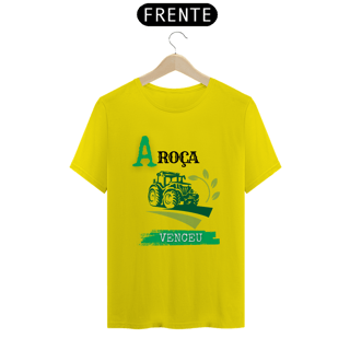 Nome do produto Camiseta T-Shirt Classic Unissex / A Roça Venceu 
