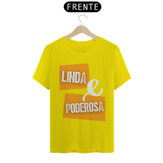 Nome do produto Camiseta T-Shirt Classic Feminino / Linda E Poderosa