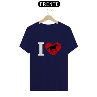 Nome do produto T-shirt Classic Feminino / I Love Horse