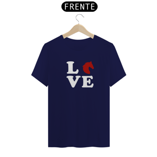 Nome do produto T-Shirt Classic Feminino / Love Horse