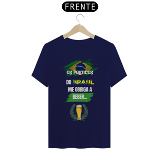 Nome do produto Camiseta T-Shirt Classic Unissex / Os Políticos Do Brasil