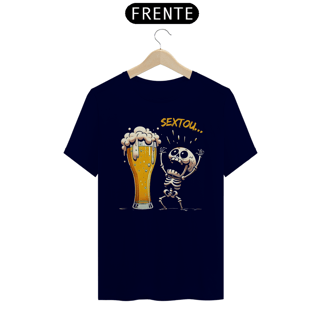 Nome do produto Camiseta T-Shirt Quality / Sextou Esqueleto