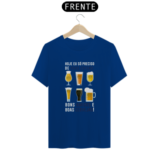 Nome do produto T-Shirt Classic Unissex / Amigos E Cerveja