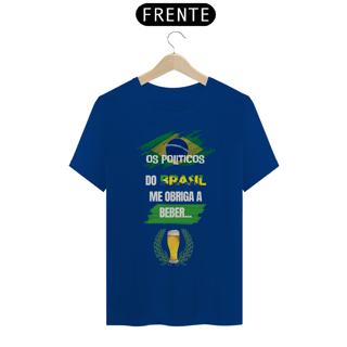 Nome do produto Camiseta T-Shirt Classic Unissex / Os Políticos Do Brasil