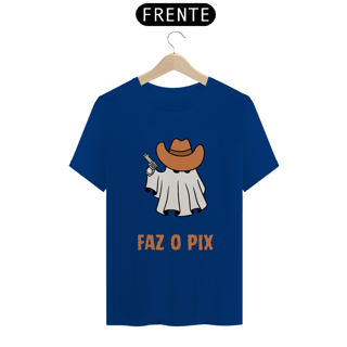 Nome do produto Camiseta T-Shirt Classic Unissex / Faz O Pix