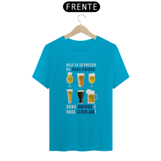 Nome do produto T-Shirt Classic Unissex / Amigos E Cerveja