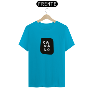 Nome do produto Camiseta T-Shirt Classic Unissex / Cavalo