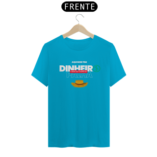 Nome do produto Camiseta T-Shirt Classic Unissex / Dinheiro E Chapéu De Palha
