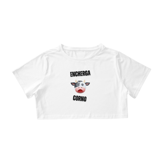 Camisa Cropped / Encherga Corno