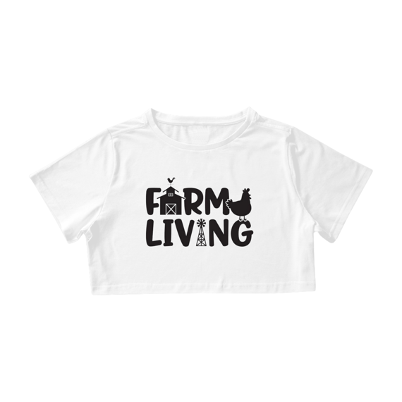 Camisa Cropped / Farma Living
