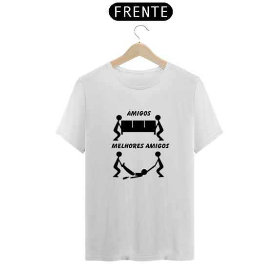 T-Shirt Classic Unissex / Melhores Amigos