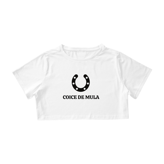 Camisa Cropped / Coice De Mula