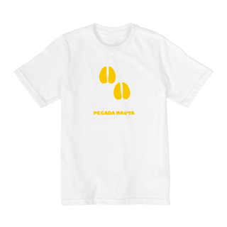 Nome do produto Camiseta Quality Infantil (2 a 8) / Pegada Bruta