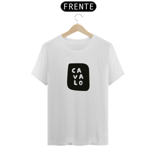 Nome do produto Camiseta T-Shirt Classic Unissex / Cavalo